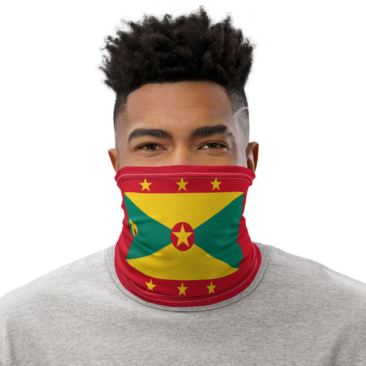 Grenada Grenadian Flag Face mask Neck Gaiter