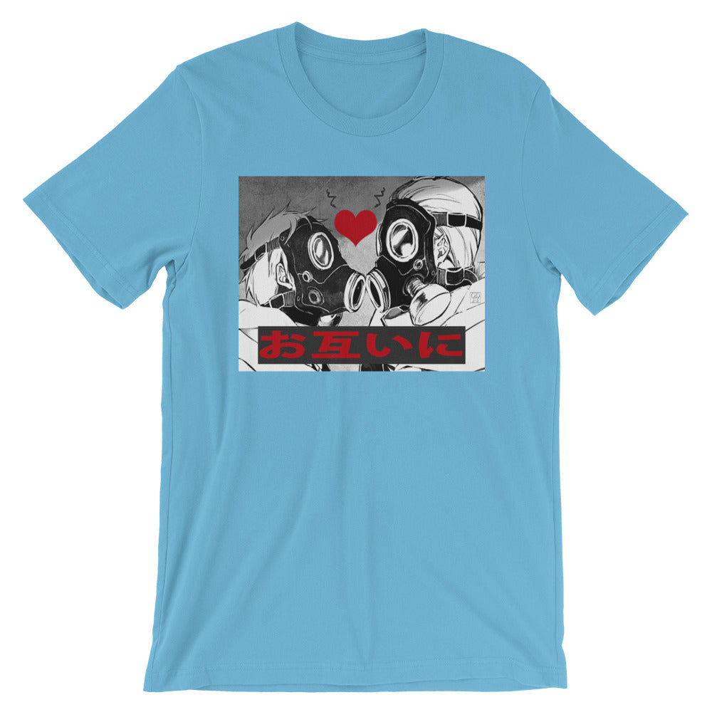 Men's Women's Unisex Graphic Anime Short Sleeve T Shirt "With Each Other"