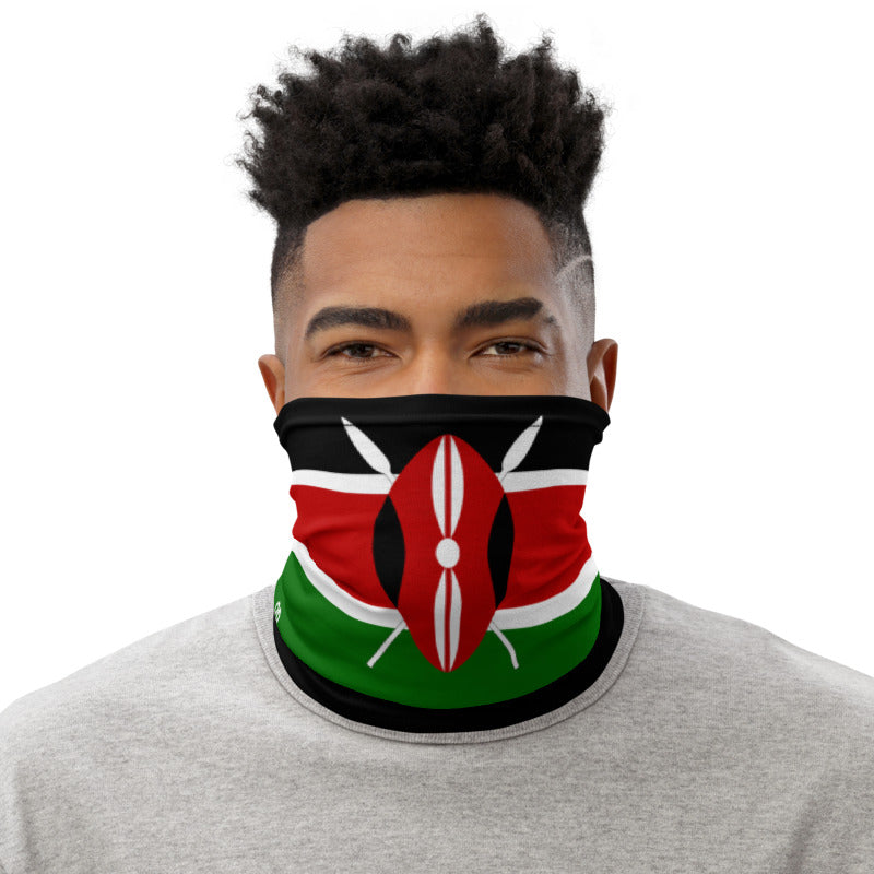 Kenya Kenyan Face Mask Neck Gaiter Bandana