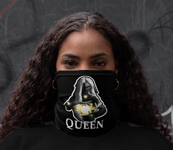 The Queen Face mask Neck Gaiter