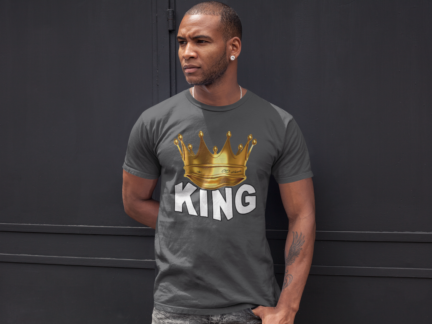 OD Hustle "KING" Short-Sleeve T-Shirt
